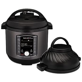 Instant Pot Pro Crisp Pressure Cooker and Air Fryer, Black